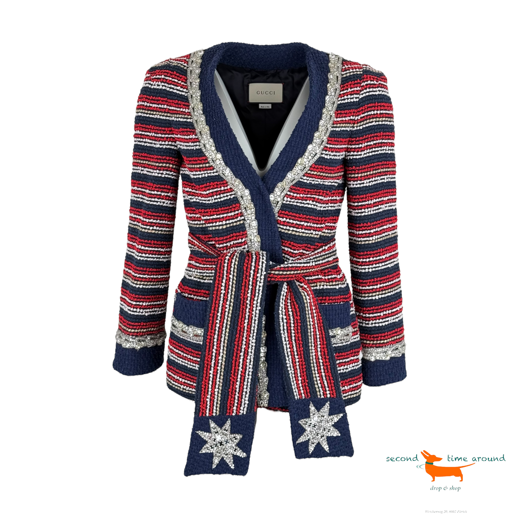 Gucci Embroidered Jacket – Secondtimearound