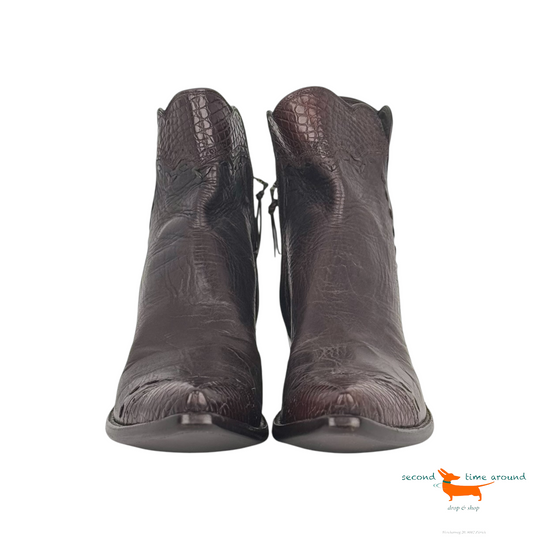 Stallion Horse Alligator Boots