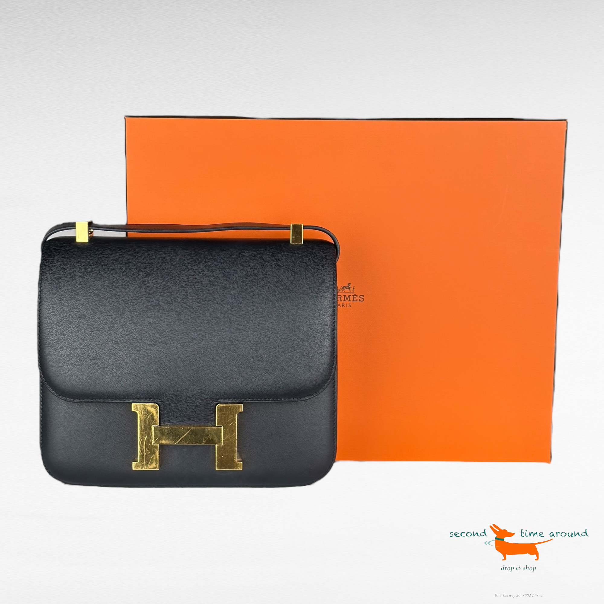 Hermes Constance III 24 Veau Swift Bag