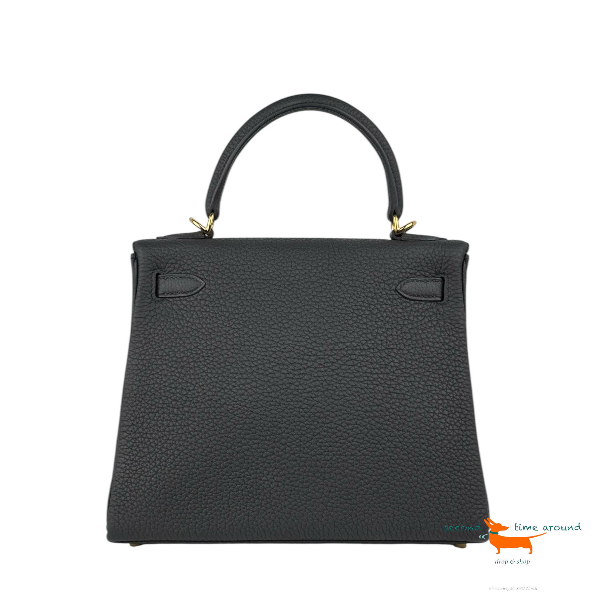 Hermes Kelly 25 Togo Leather Bag