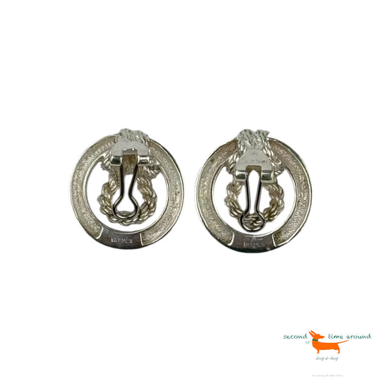 Hermes Earrings in 925 Silver