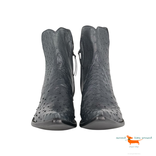 Stallion Ostrich  Boots