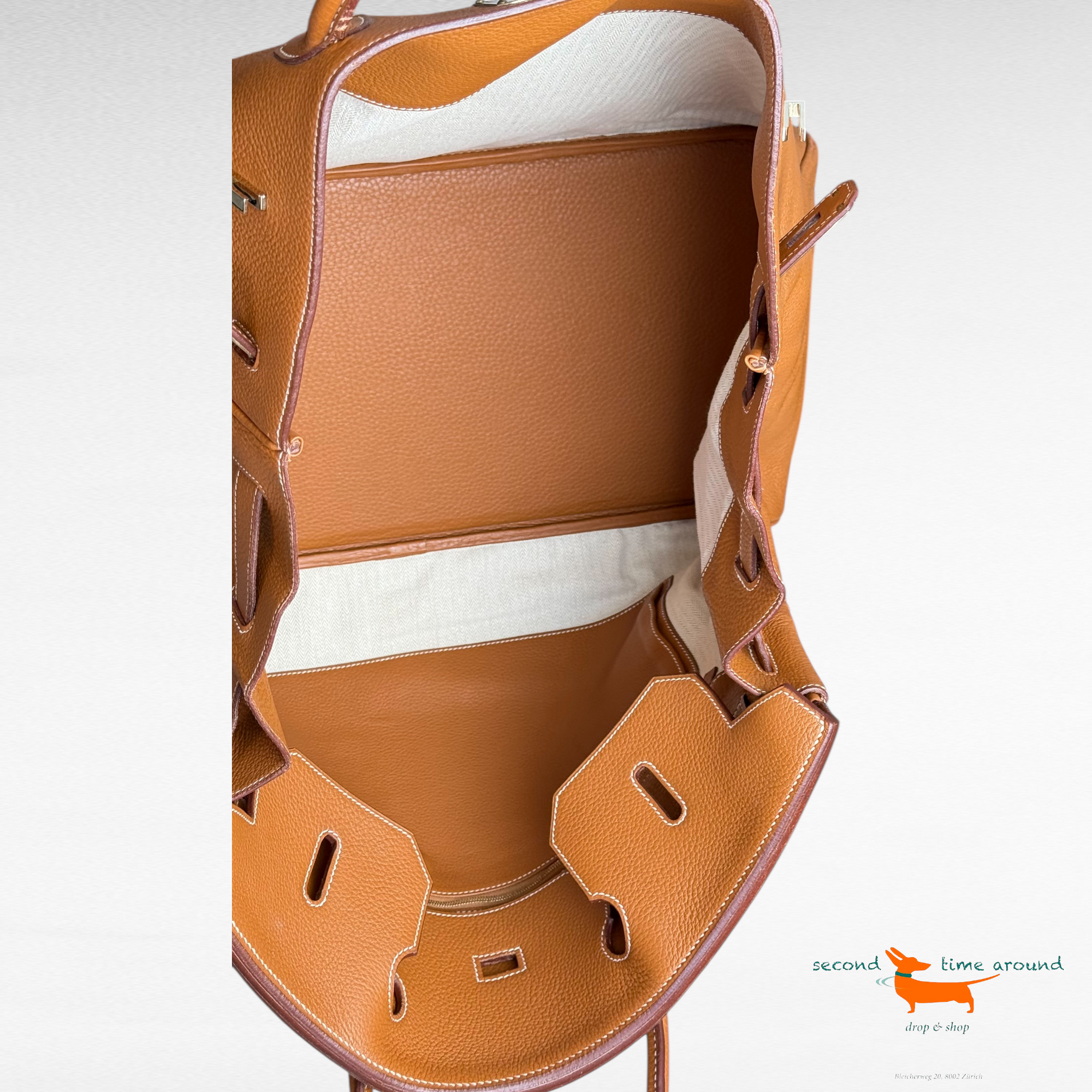 Birkin Birkin 50 Gold Bullcalf Skin Bag