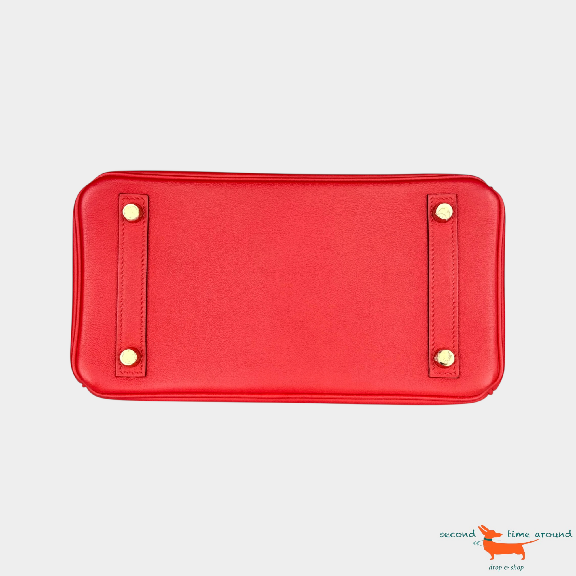 Hermes Birkin 25 Veau Swift Rouge Tomate Bag