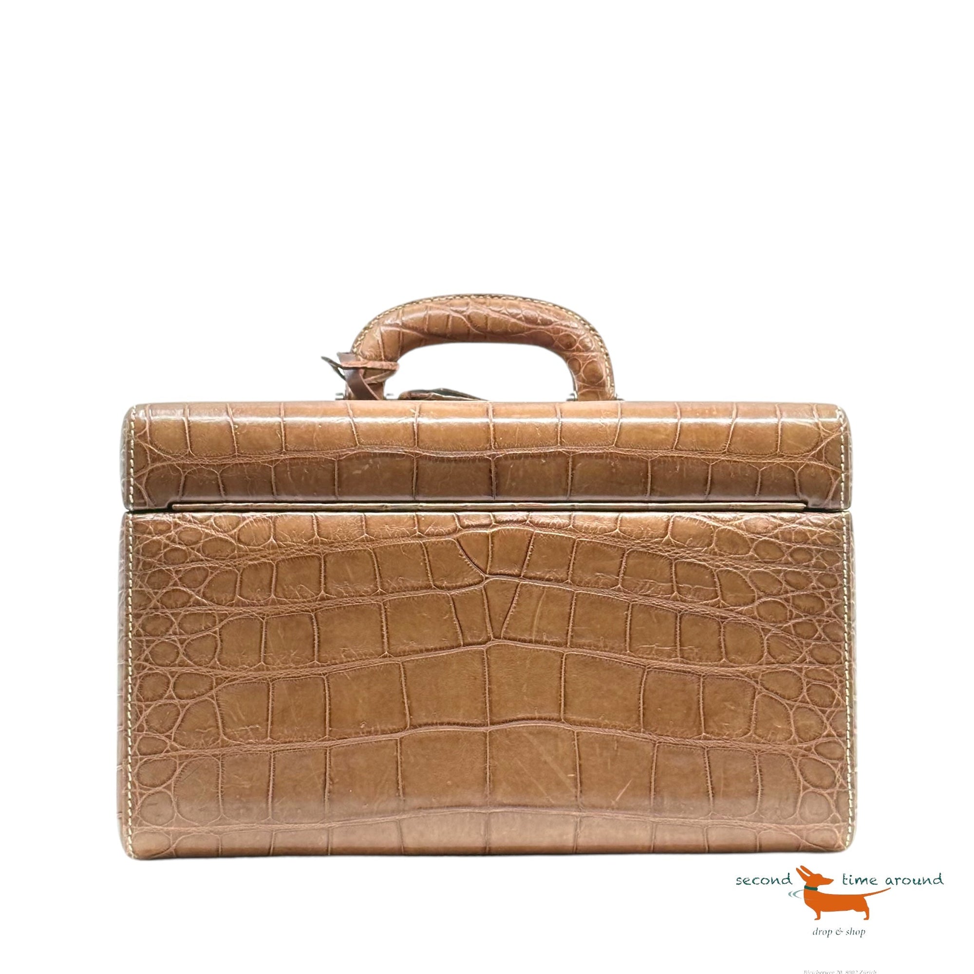 Prada Croco Beauticase