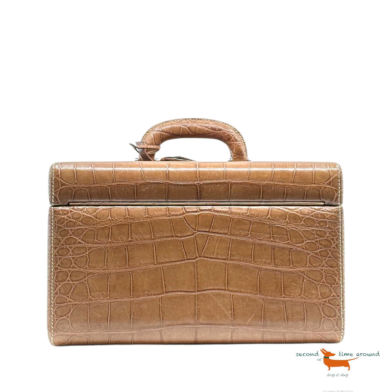 Prada Croco Beauticase