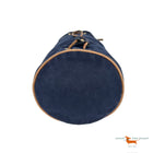 Hermes Blue Matelot Tote Bag in  Cotton and Leather