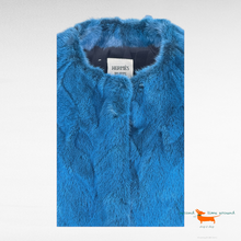 Hermes Mink Coat with Scarf