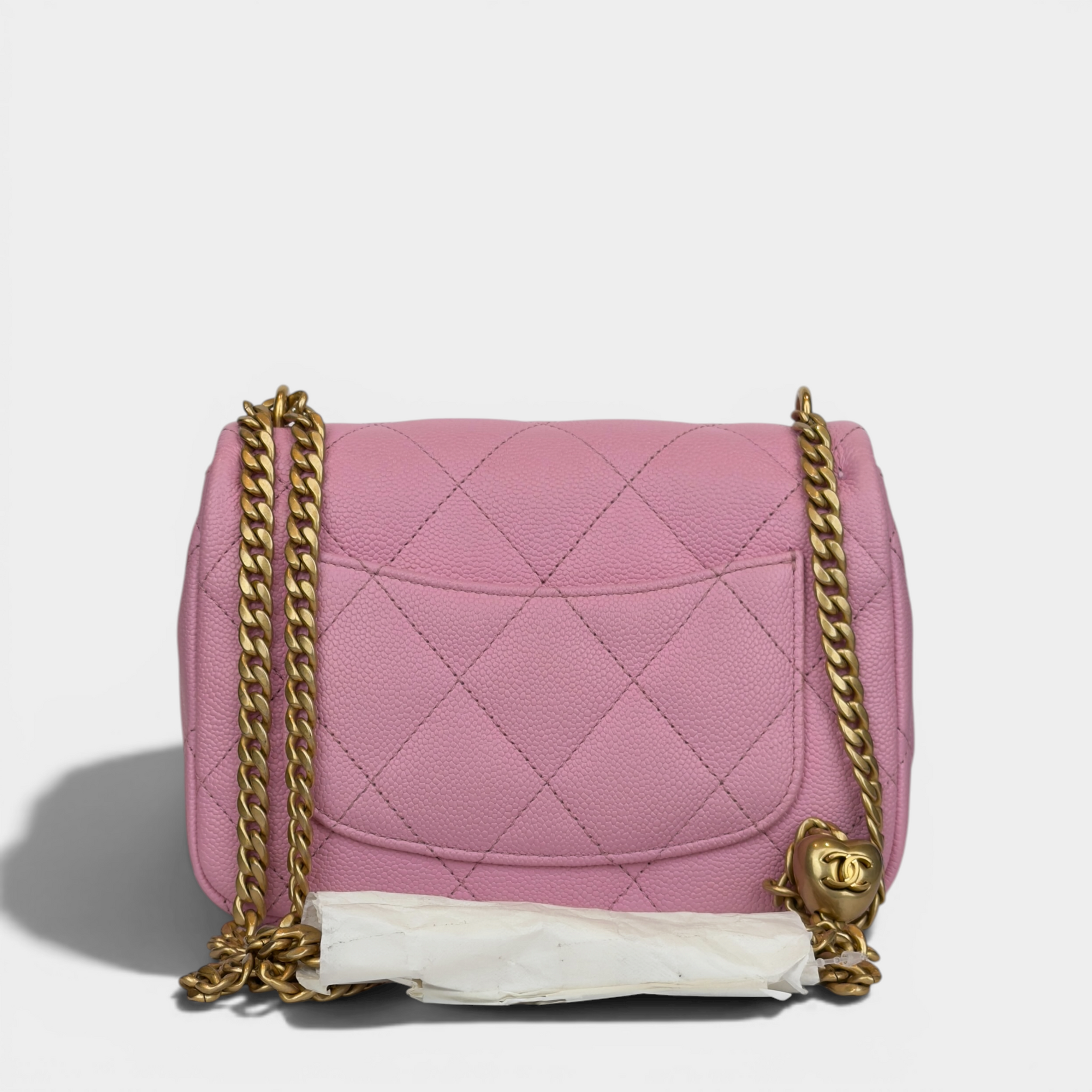 Chanel Caviar Quilted Mini Sweetheart Flap Bag