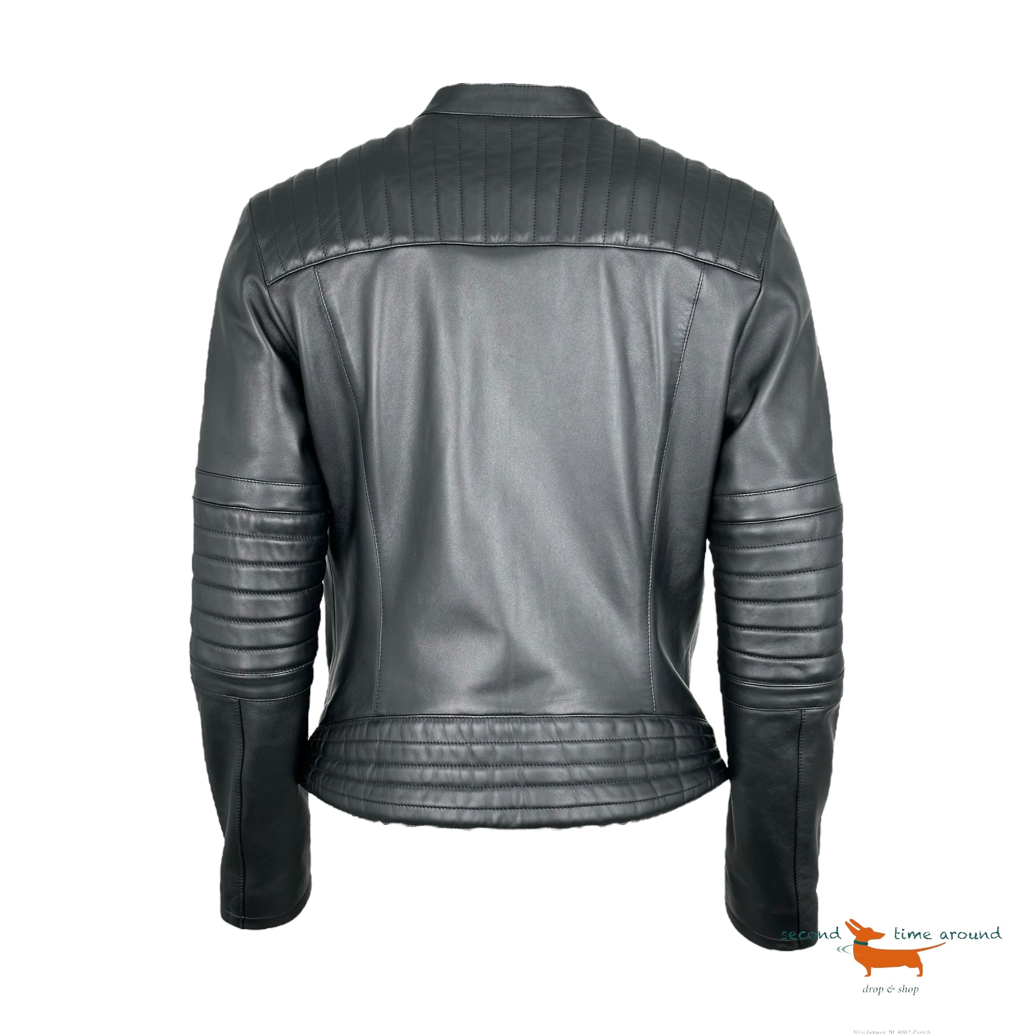 Les Hommes Leather Jacket