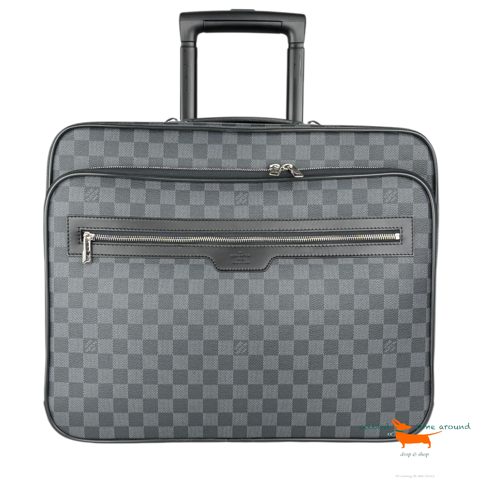 Louis Vuitton Pilot Trolley Damier Graphite