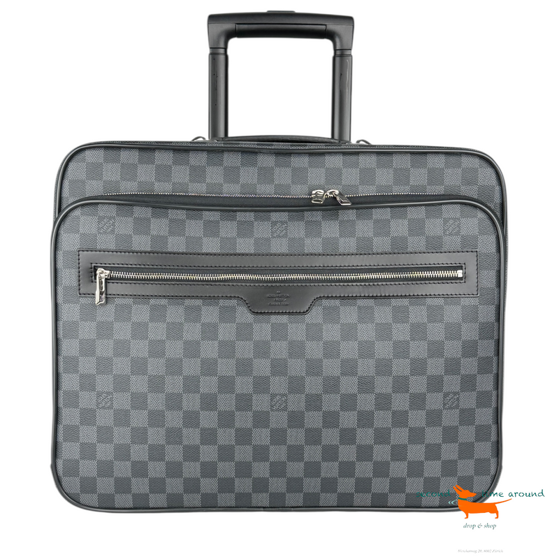 Louis Vuitton Pilot Trolley Damier Graphite