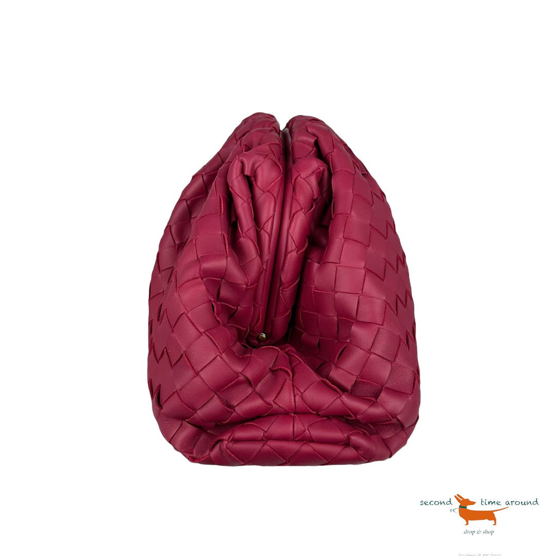 Bottega Veneta The Pouch Intrecciato Clutch