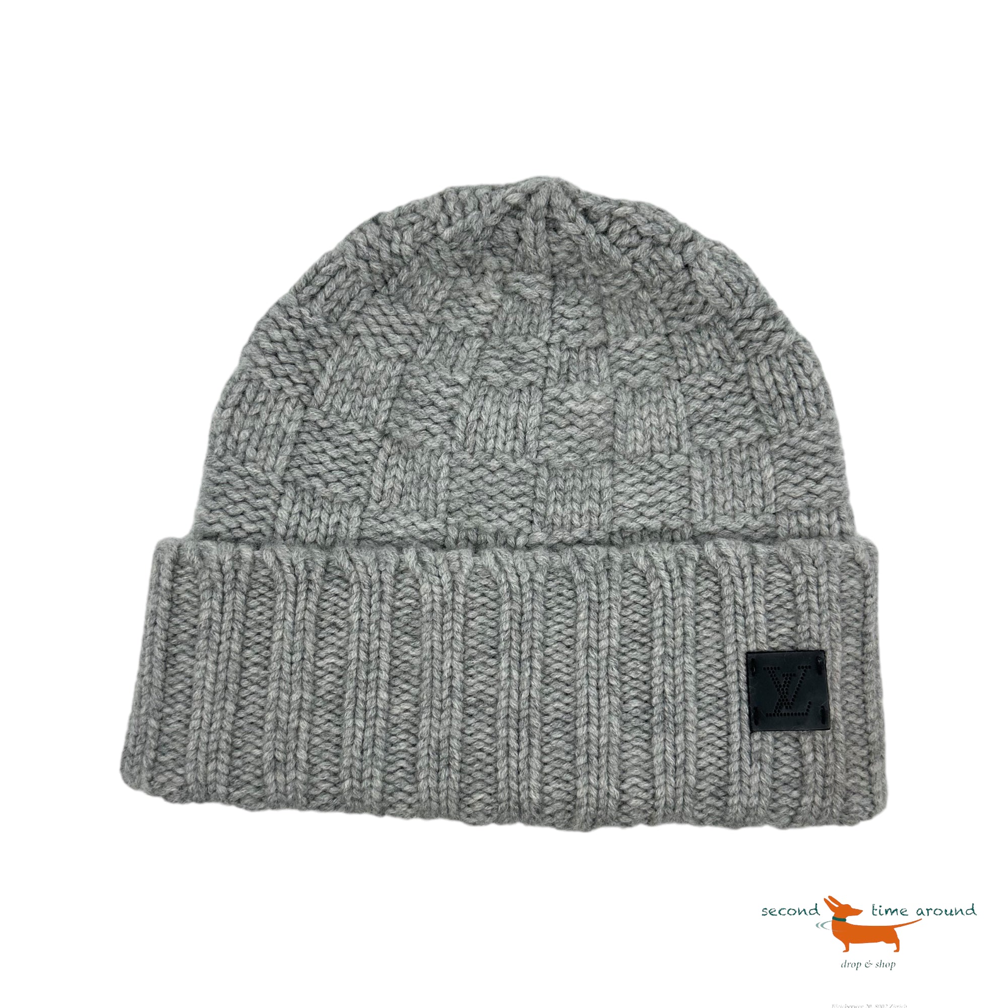 Louis Vuitton Damier Knit Cashmere Hat