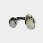 Tiffany Rare Cufflinks Silver And Mother Of Pearl