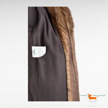 Jil Sander Hooded Sable Coat