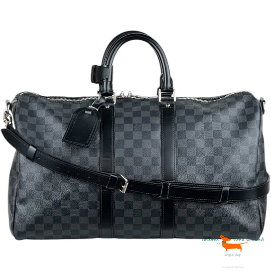 Louis Vuitton Keepall 45 BA.D.Grap Bag