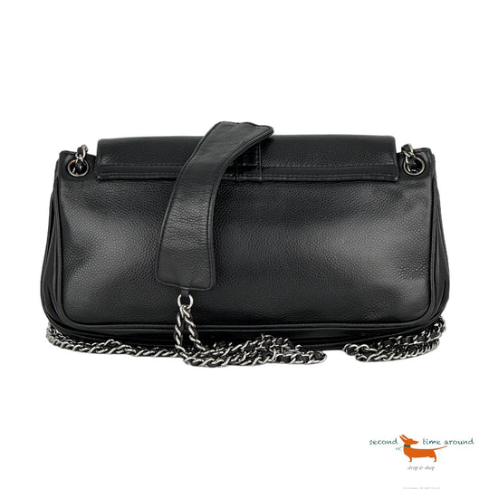 Chanel Caviar Mademoiselle Lock Accordion Flap Bag