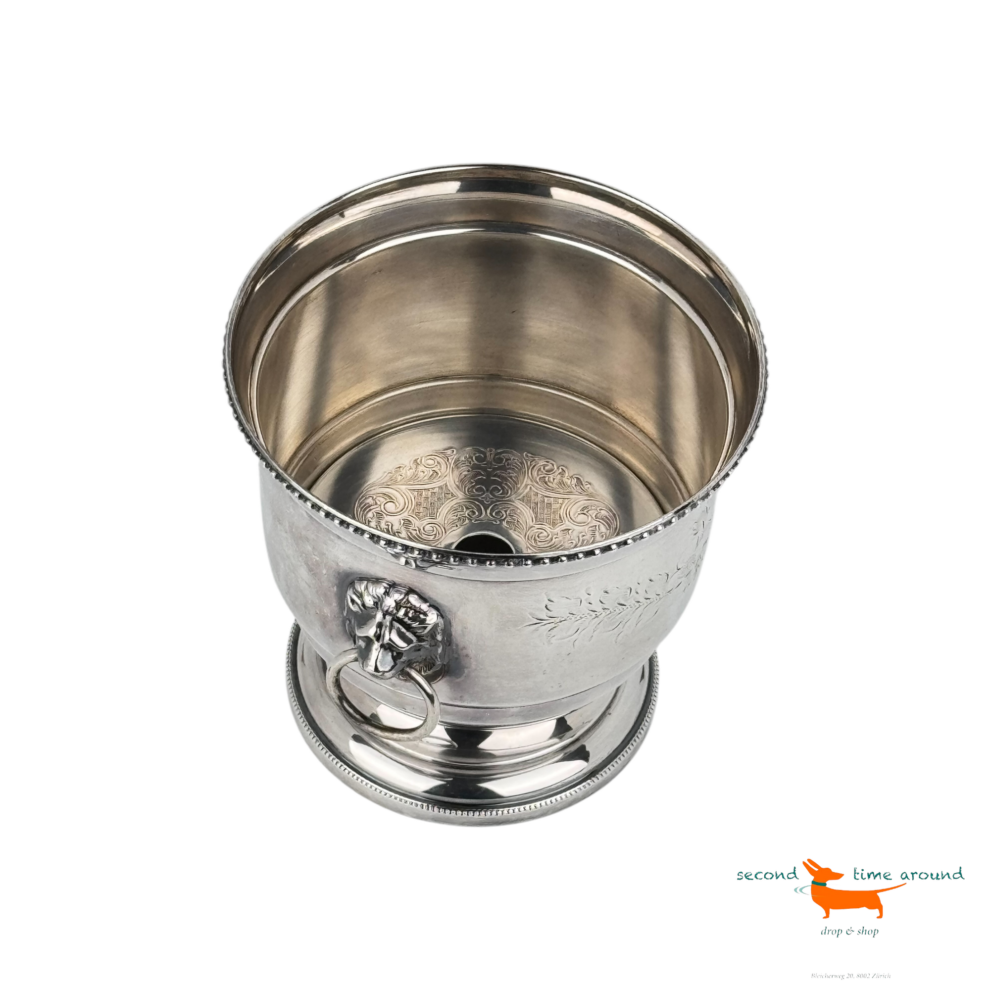 Vintage Silver Plated Caviar Ice Bucket