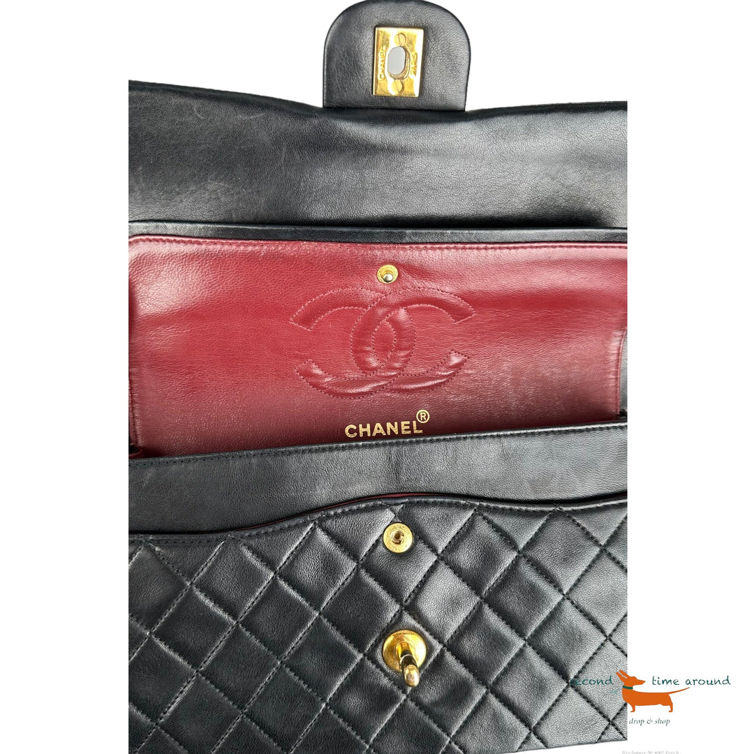 Chanel Vintage Double Flap 1989 - 1991 Bag