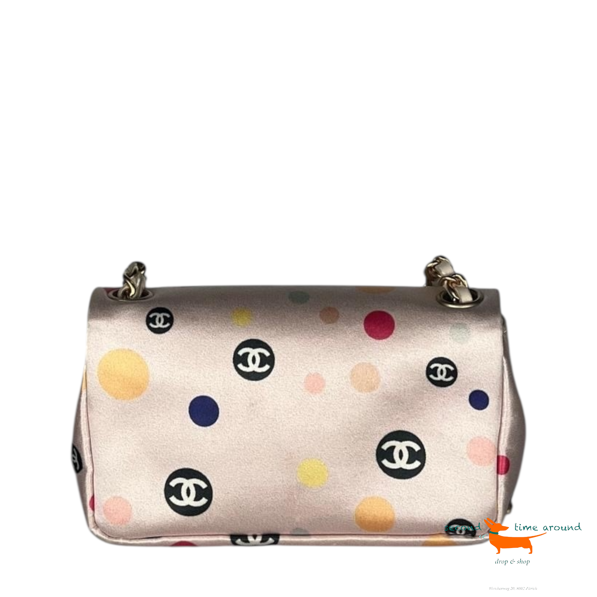 Chanel Timeles Mini Classic Silk Cross Body Bag