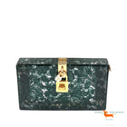 Dolce Gabbana Clutch Dolce Box - plexiglass / lace