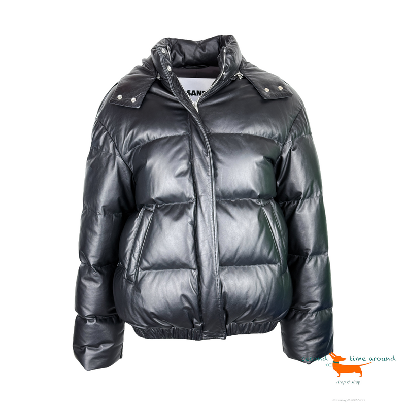 Jil Sander Leather Down Jacket