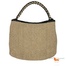 Chanel 2009 Bio Raffia Seil Camelia Tote Bag