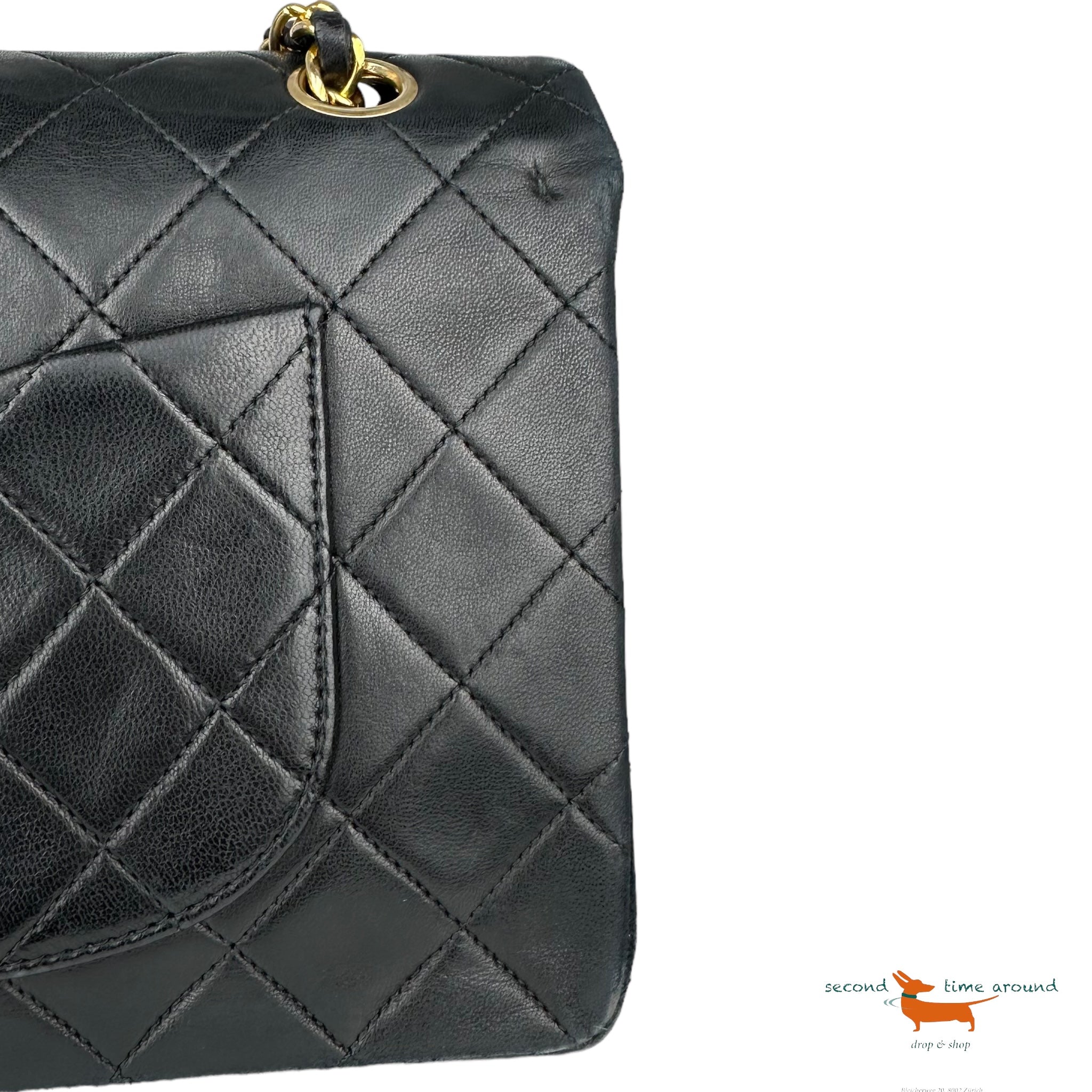 Chanel Vintage Double Flap 1989 - 1991 Bag