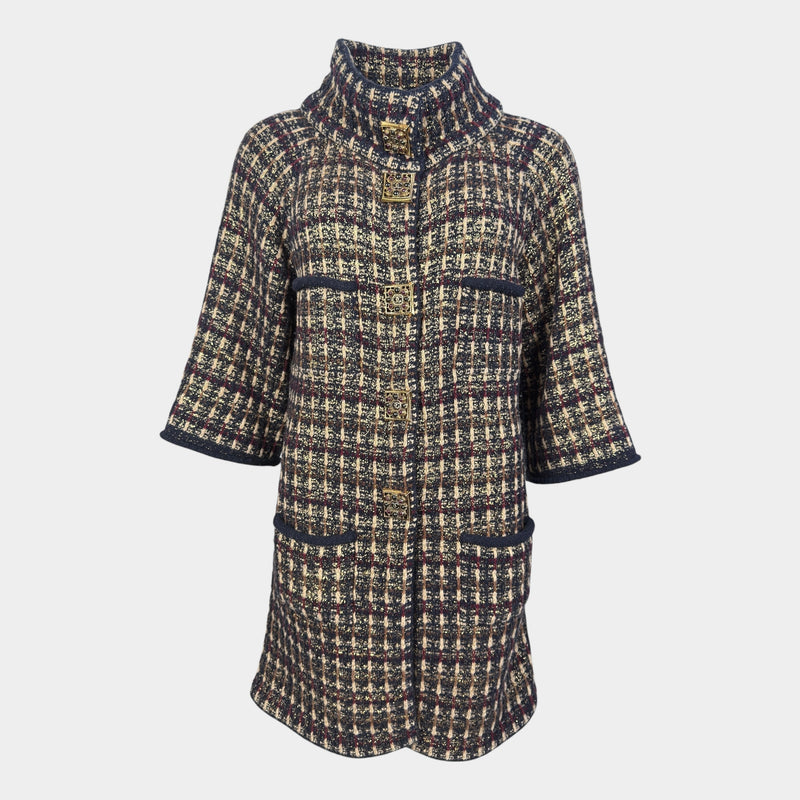 Chanel Paris-Byzance Tweed Coat