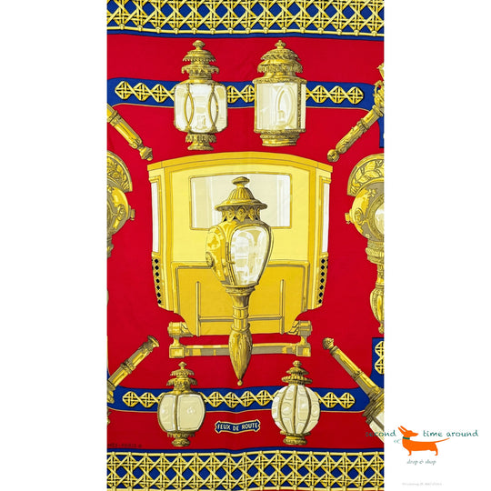 Hermes Feux De Route Scarf