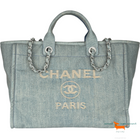 Chanel Deauville Denim Tote Bag