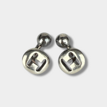 Hermes Silver Cufflinks