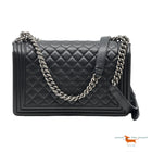 Chanel Boy Flap Quilted Calfskin Bag