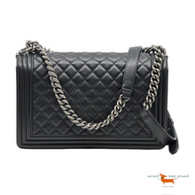 Chanel Boy Flap Quilted Calfskin Bag