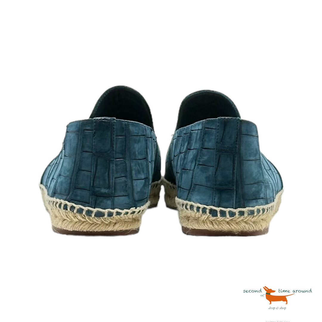 Loro Piana Seaside Walk Alligator Espadrilles