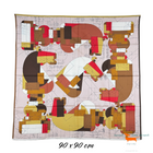 Hermes Silk Scarf Echec Au Roi