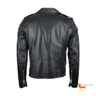Saint Laurent Motorcycle Jacket In Plunged Lambskin