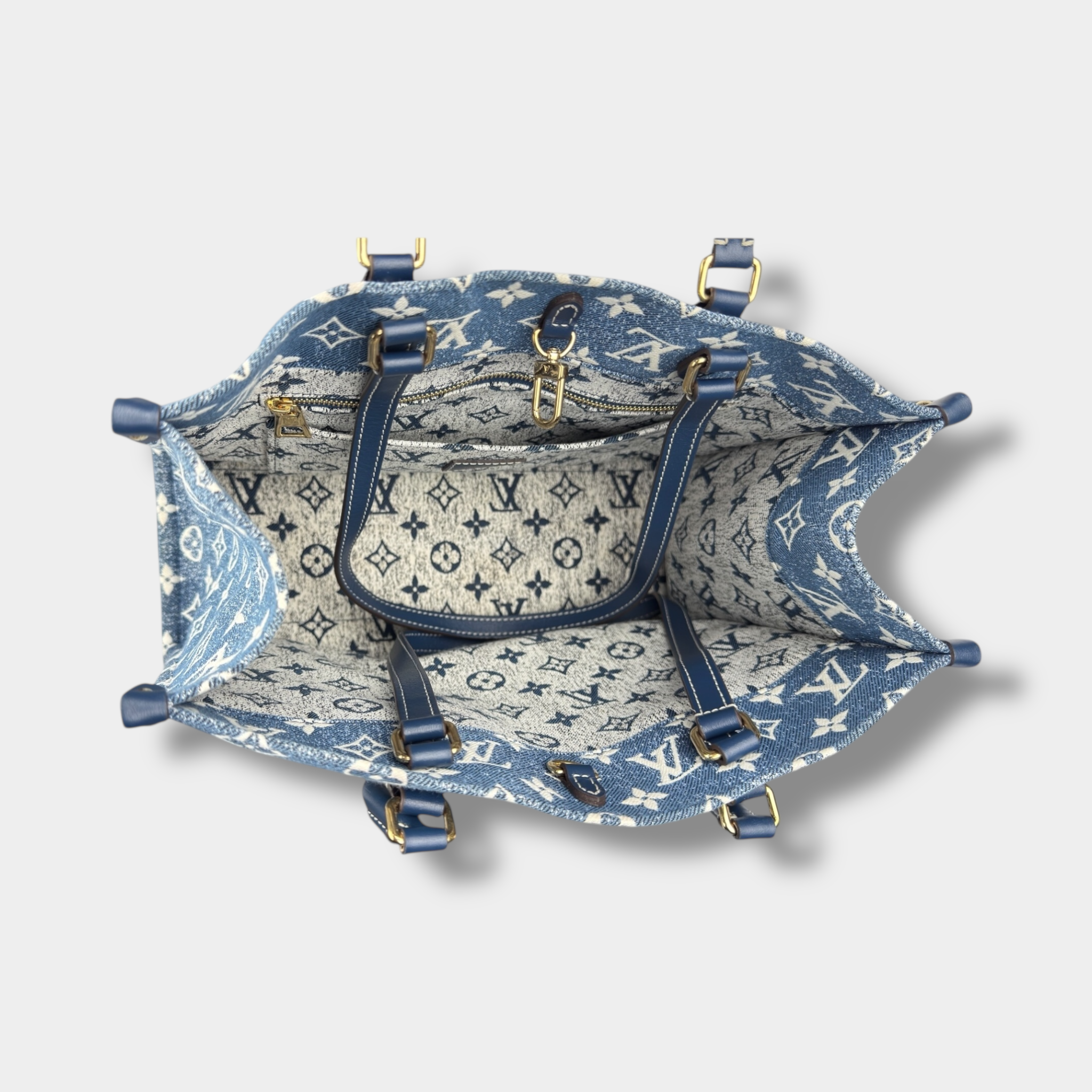 Louis Vuitton Monogram Onthego MM Satchel Bag