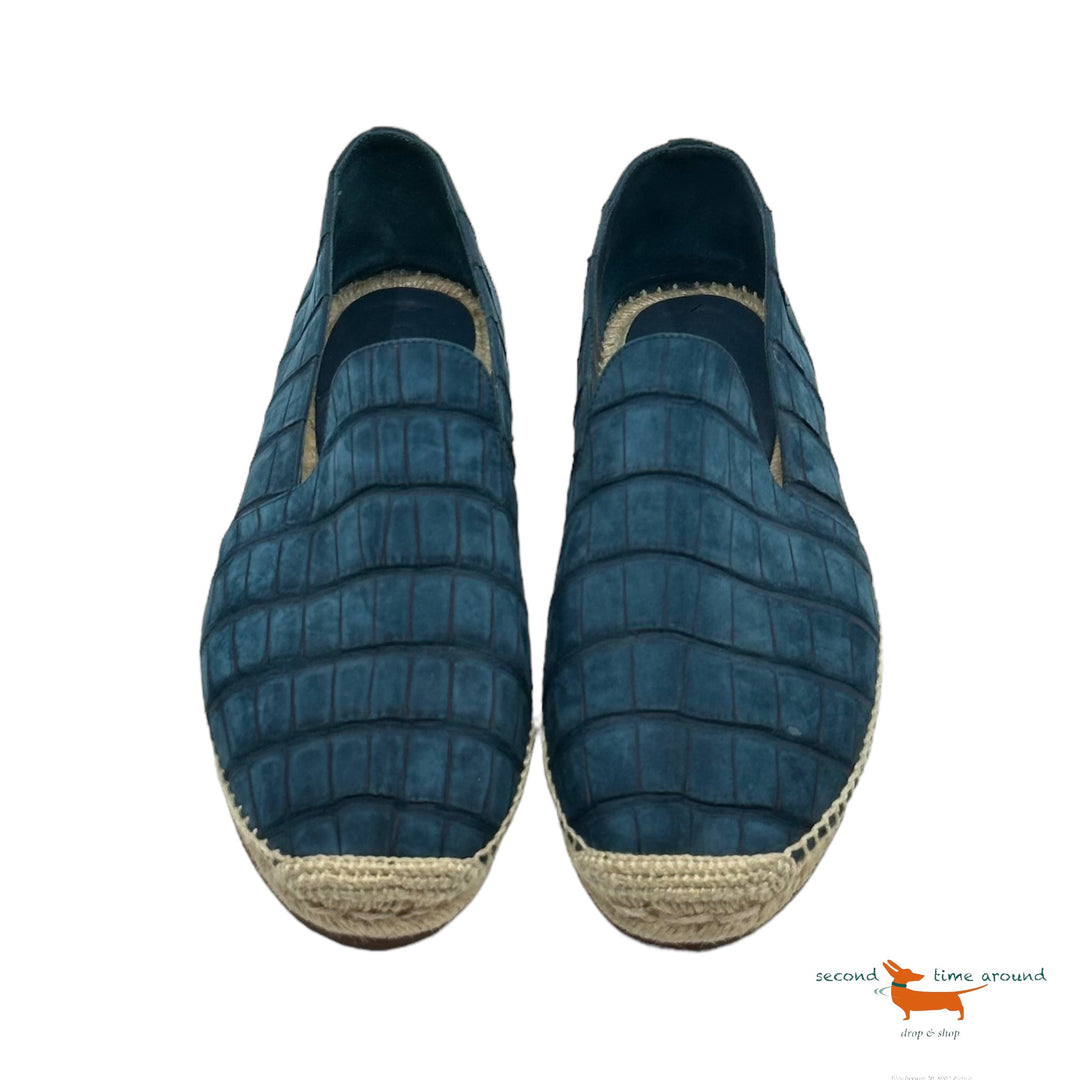 Loro Piana Seaside Walk Alligator Espadrilles