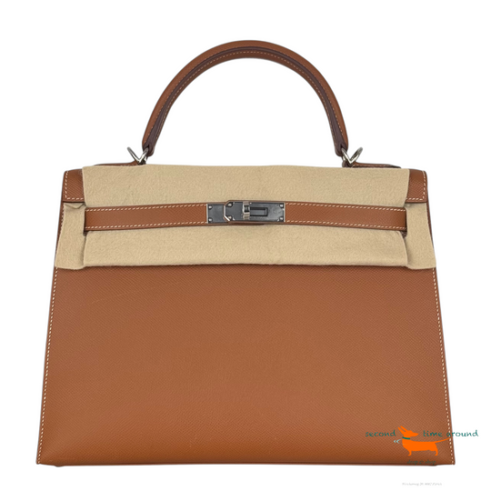 Hermes Kelly II Sellier 32 Veau Epsom Bag