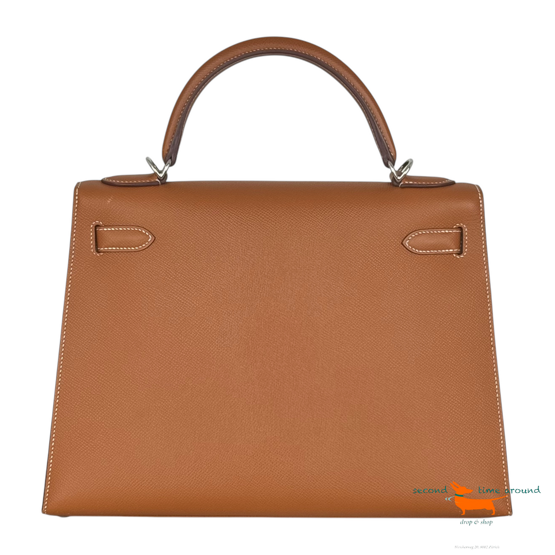 Hermes Kelly II Sellier 32 Veau Epsom Bag