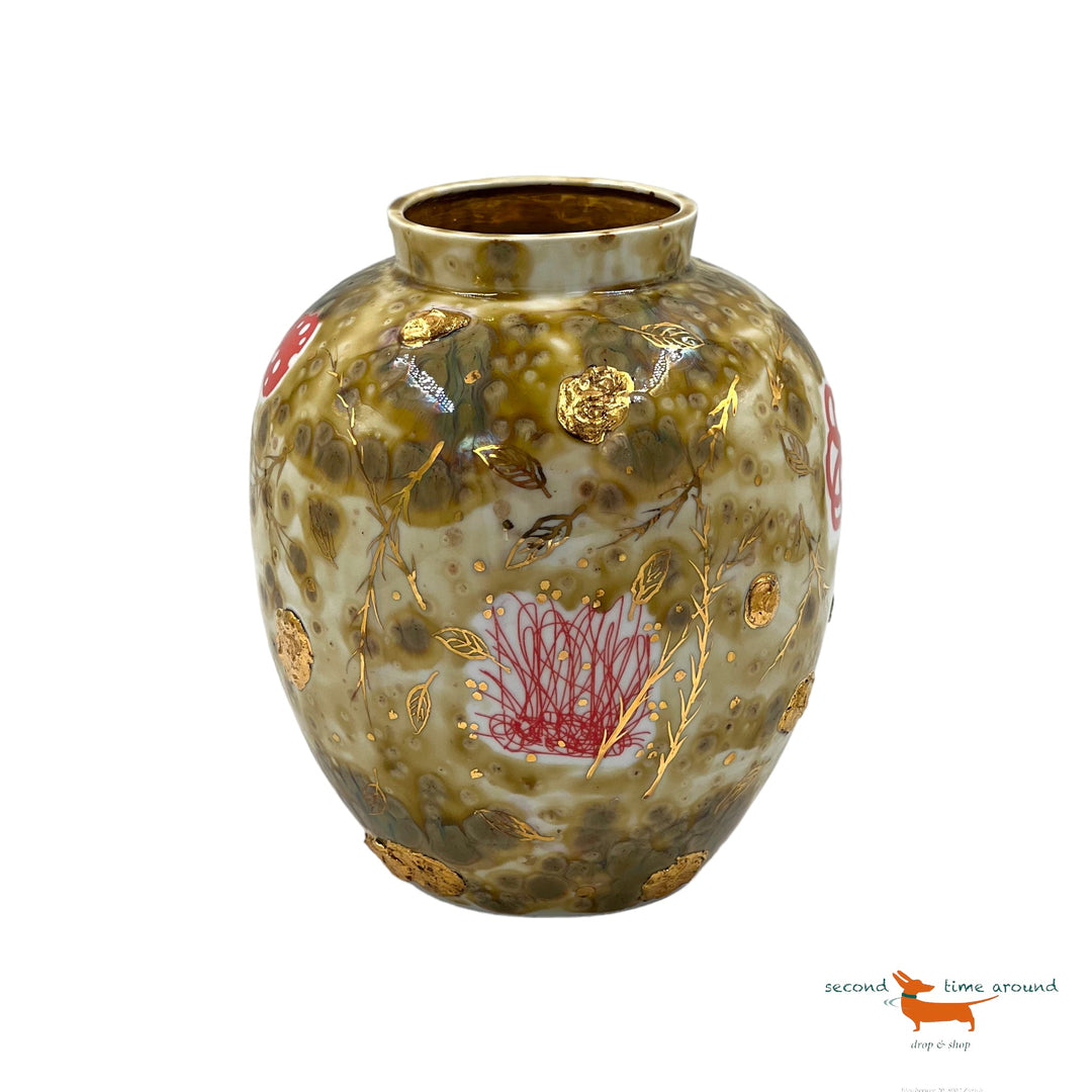 Coralla Maiuri Contemporary Ceramic Hand Painted Vase