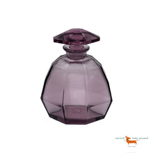 Moser 3 Perfume Bottles and Bowl