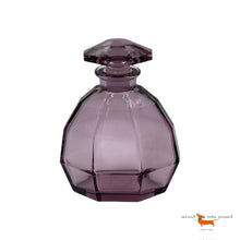 Moser 3 Perfume Bottles and Bowl