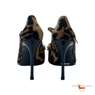 Saint Laurent Leopard Embroidered Sandal