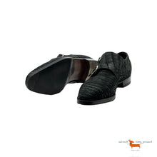 Brioni Crocodile Monkstrapes Shoes