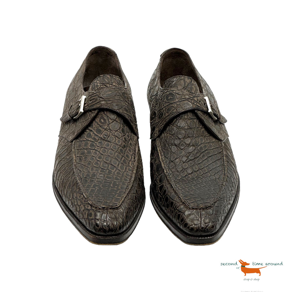 Brioni Crocodile Shoes