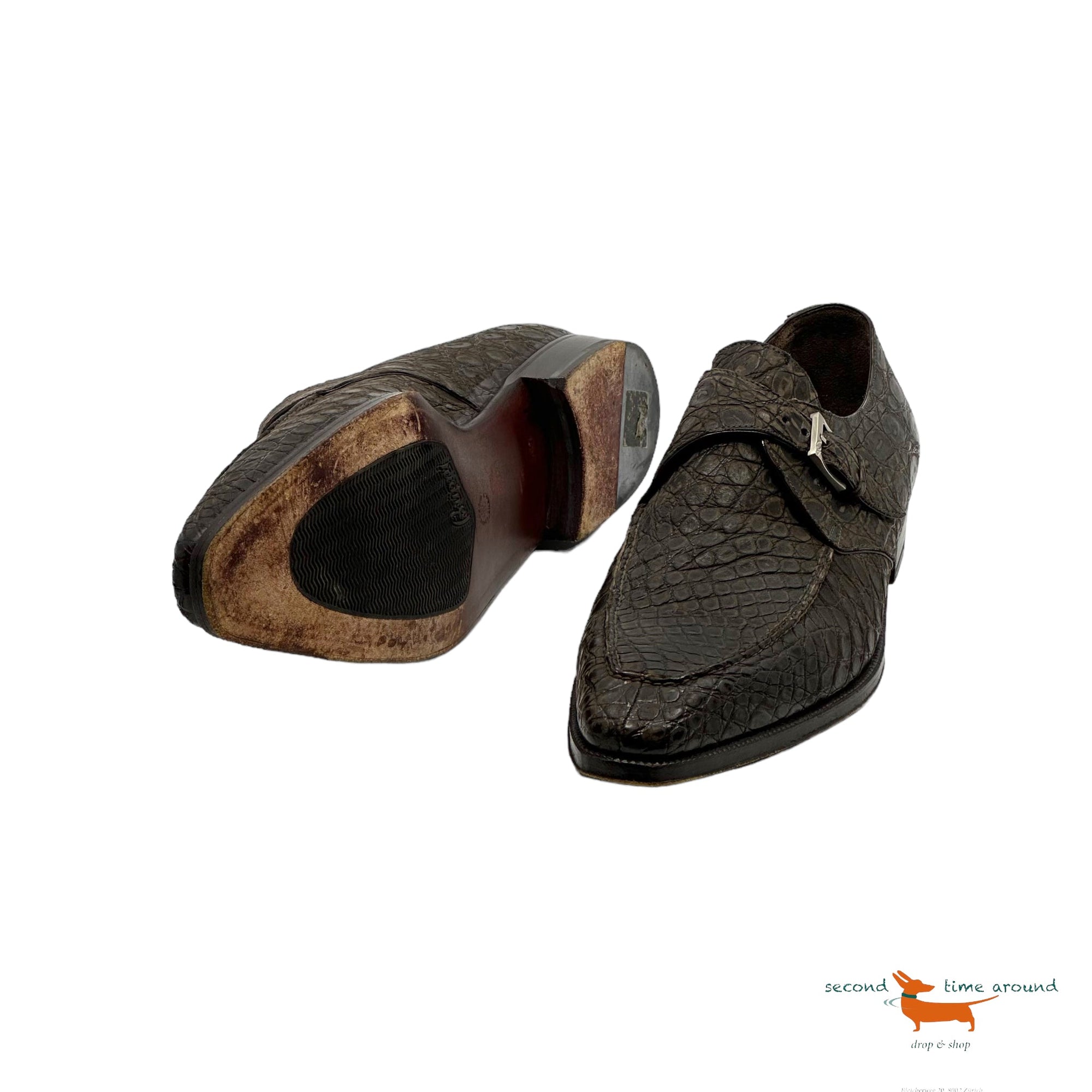 Brioni Crocodile Shoes