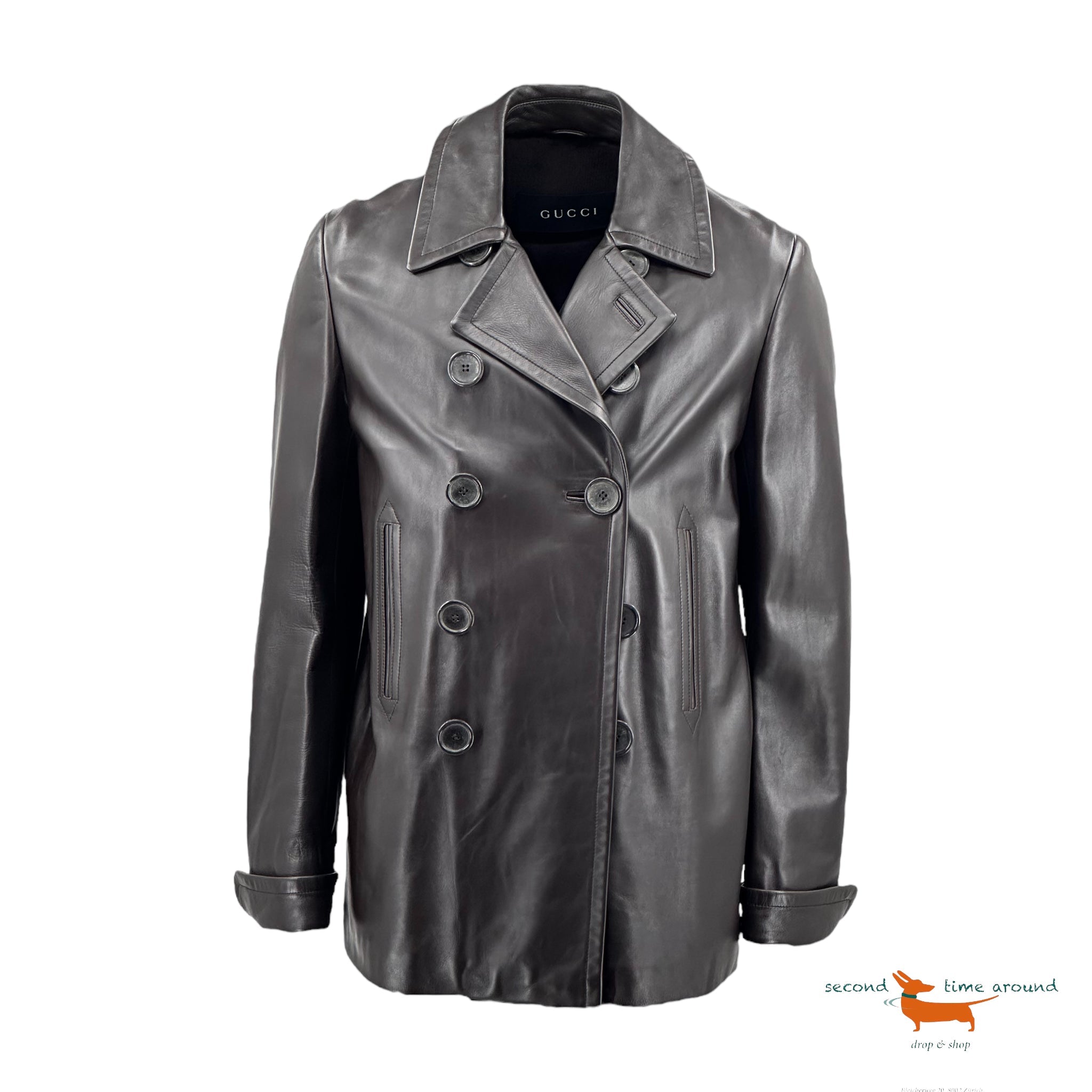 Gucci Leatherjacket with Mink lining